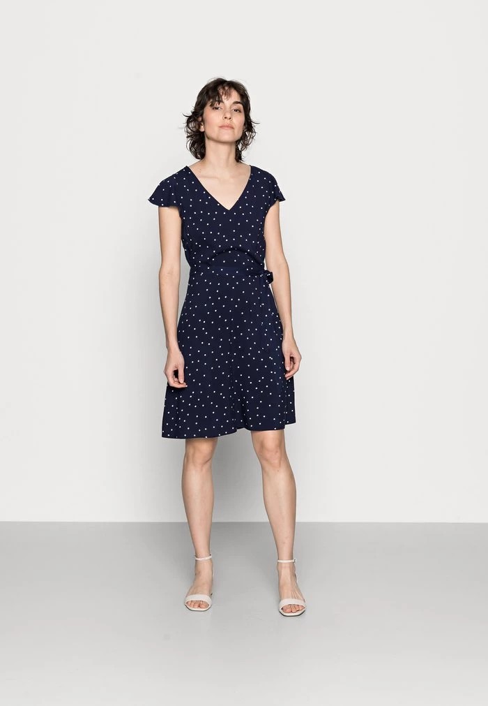 Peignoir ANNA FIELD Anna Field Woven Volant Dress Bleu Femme | CJR-8460270